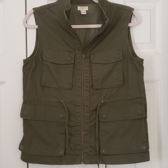 J.Crew Cargo Vest - Picture 1 of 1